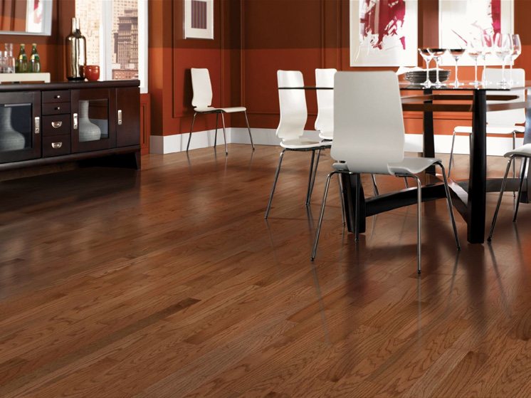 Engineered wood flooring