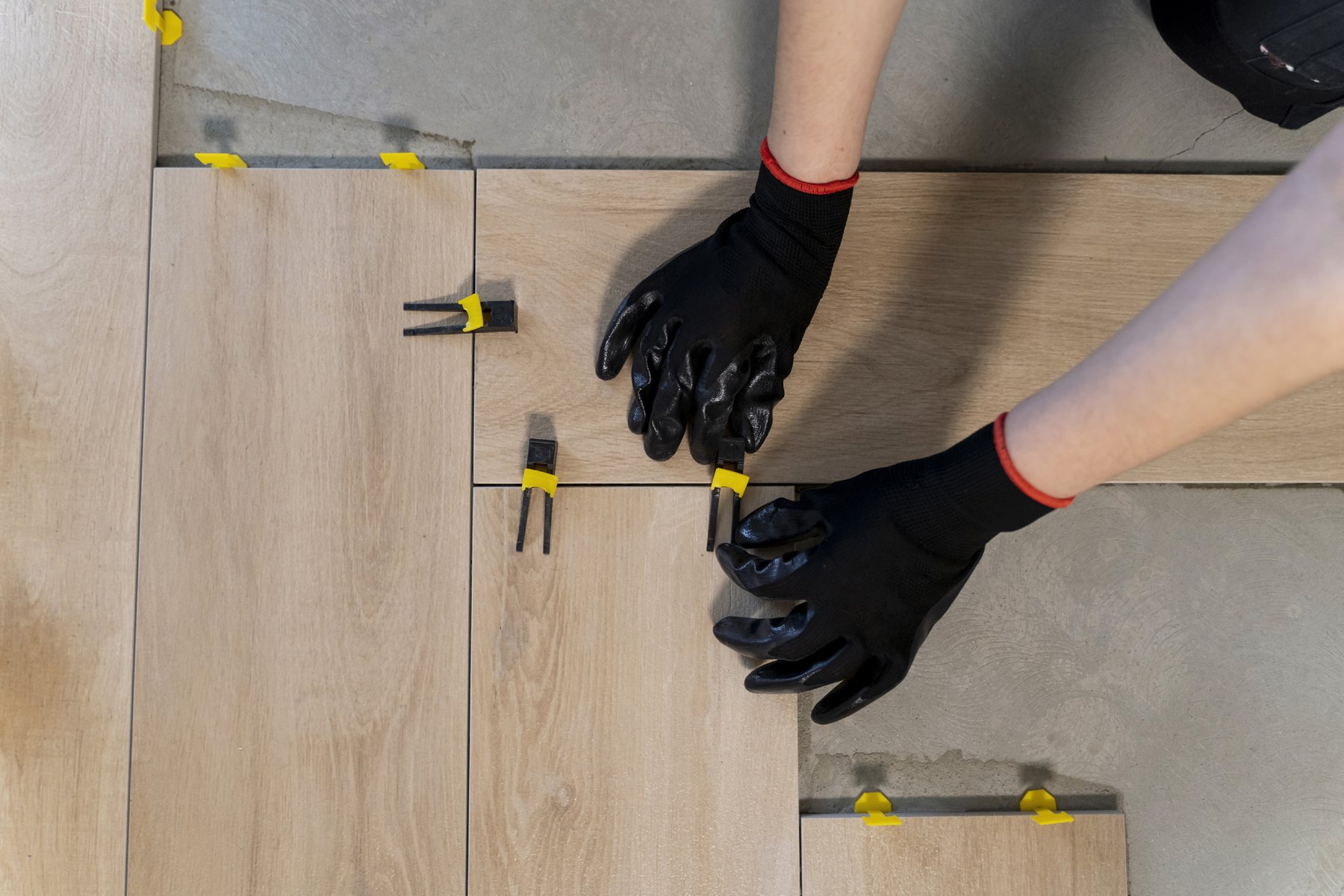 Floor installation project